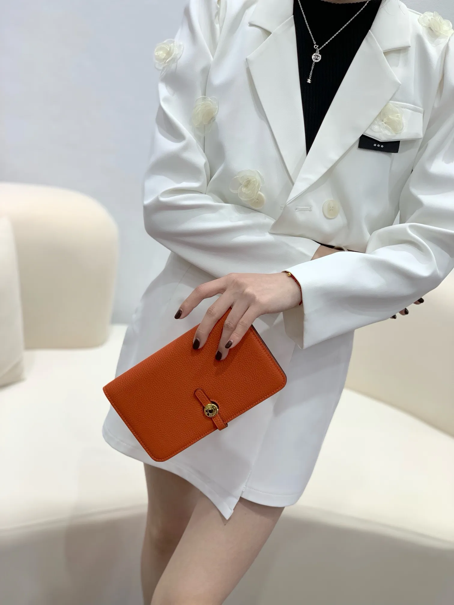All categories Hermès wallet (Hermès) Hermès 533 gold buckle