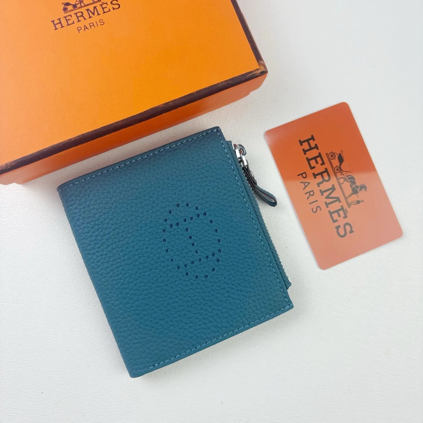 All categories Hermès wallet (Hermès) Hermès 6357 punching