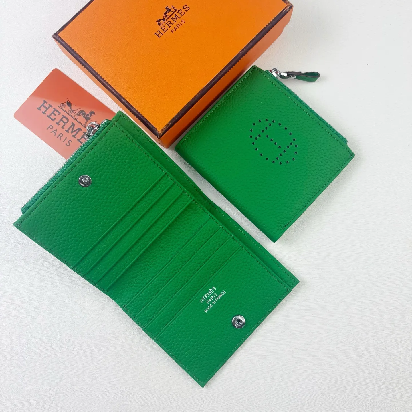 All categories Hermès wallet (Hermès) Hermès 6357 punching