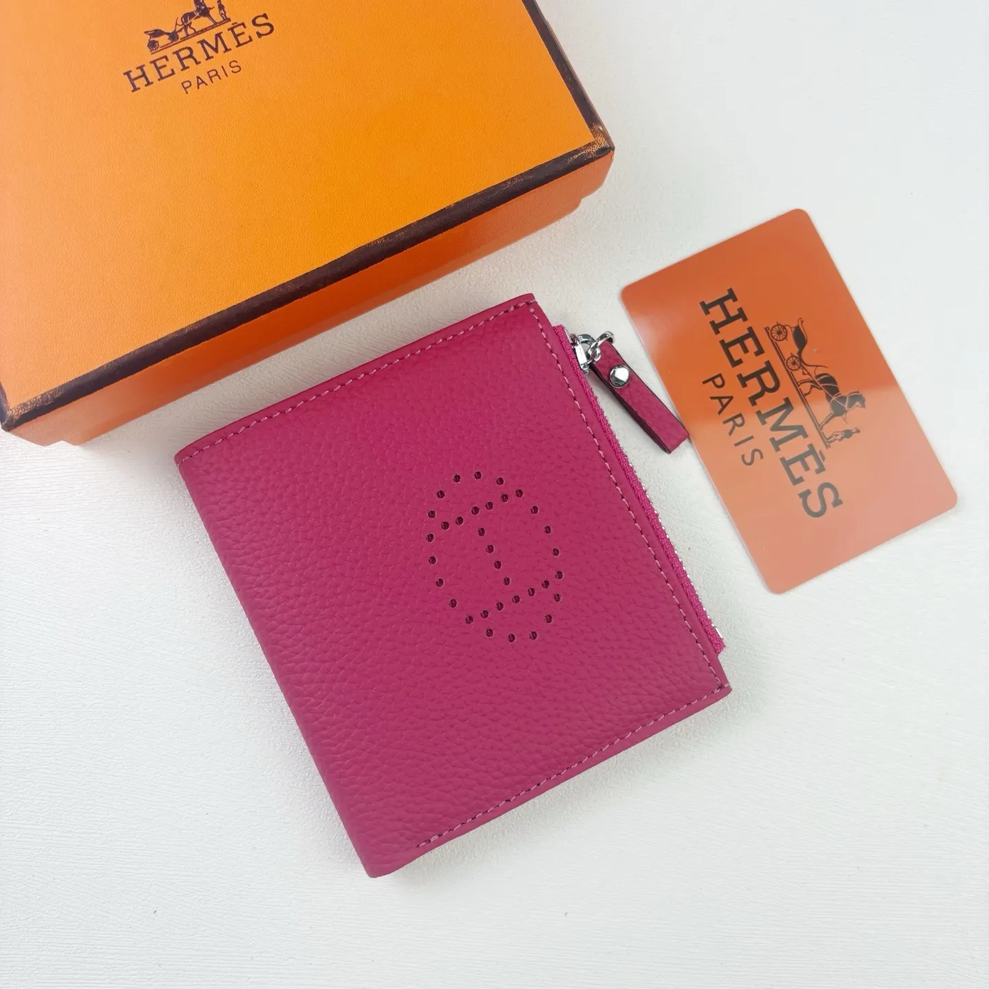 All categories Hermès wallet (Hermès) Hermès 6357 punching