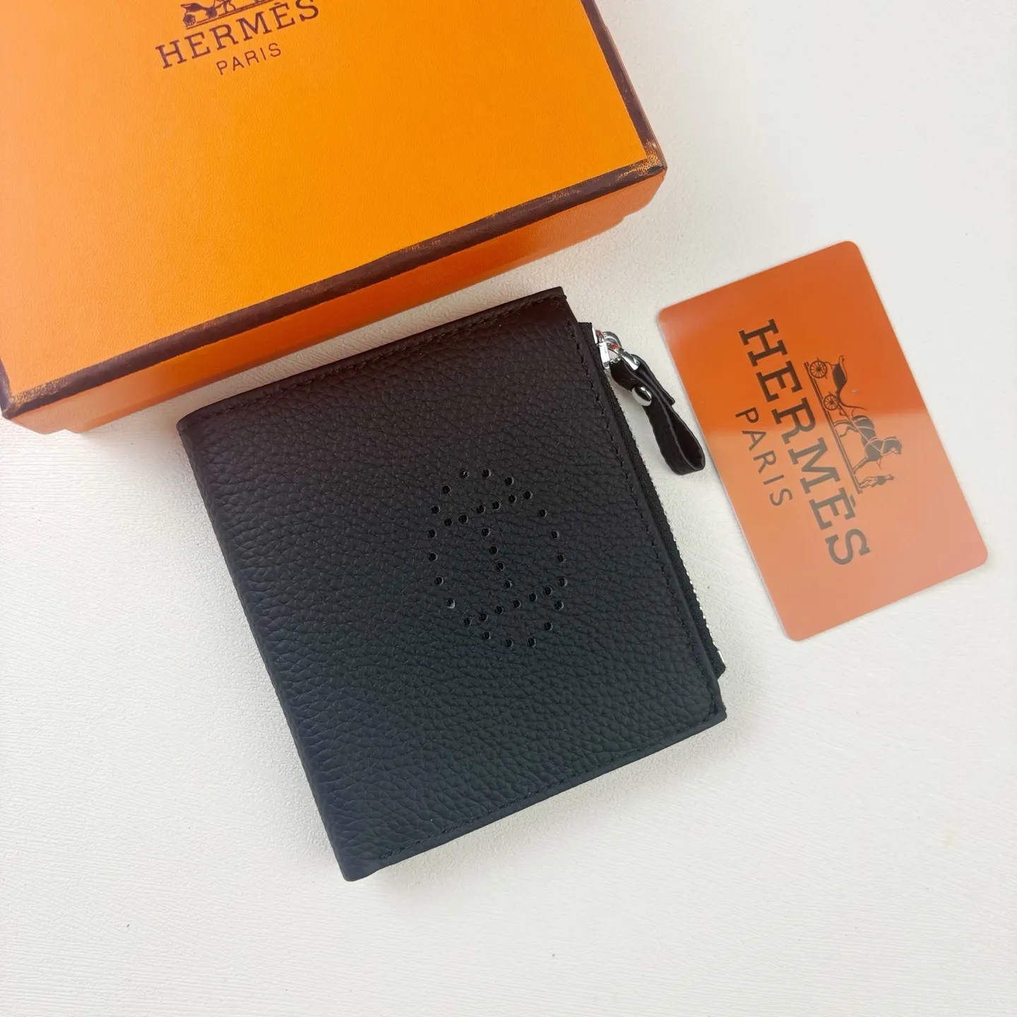All categories Hermès wallet (Hermès) Hermès 6357 punching