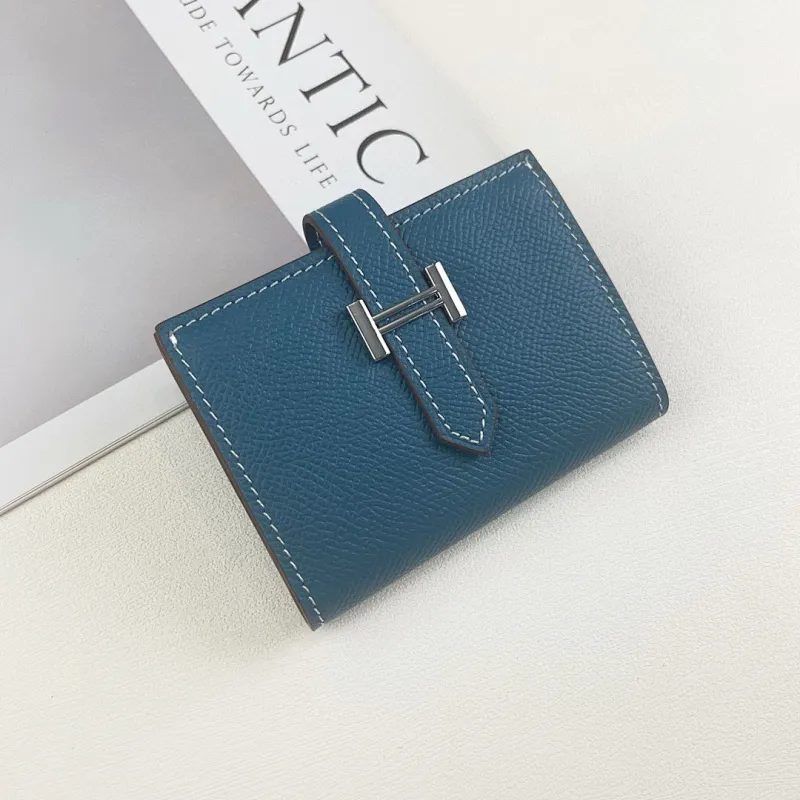 All Categories Hermès Wallet (Hermès) Hermès Palm Print Silver Buckle