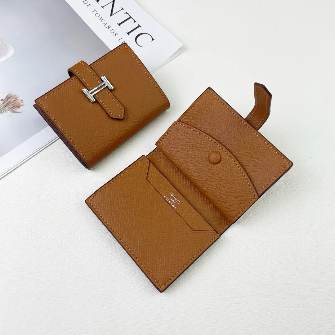 All Categories Hermès Wallet (Hermès) Hermès Palm Print Silver Buckle