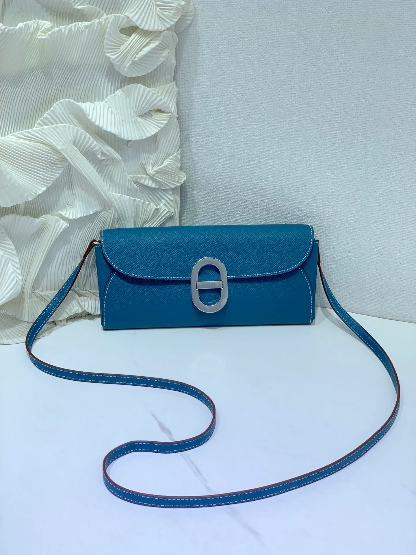 All categories Hermès wallet (Hermès) Hermès 961 silver buckle