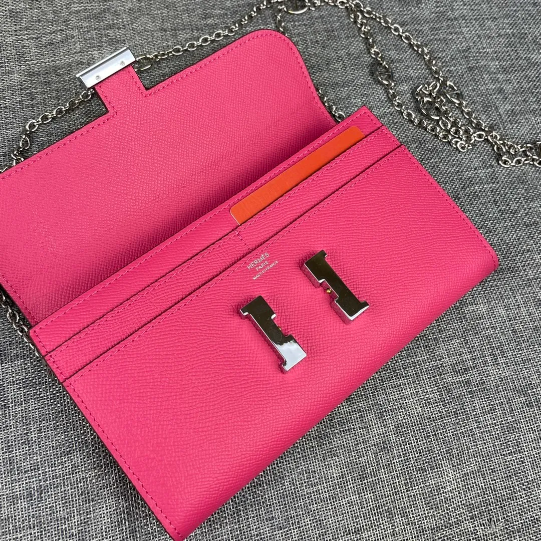 All Categories Hermès Wallet (Hermès) Hermès 539-1 Silver Buckle