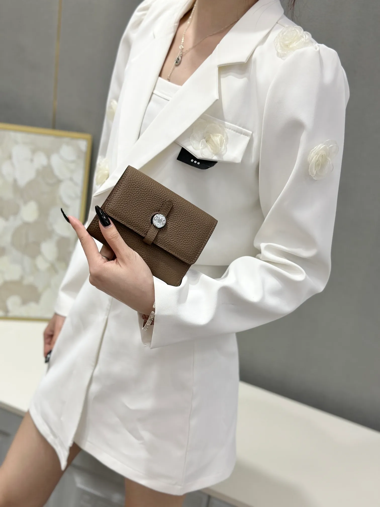 All Categories Hermès Wallet (Hermès) Hermès H230 Silver Buckle_CM_1