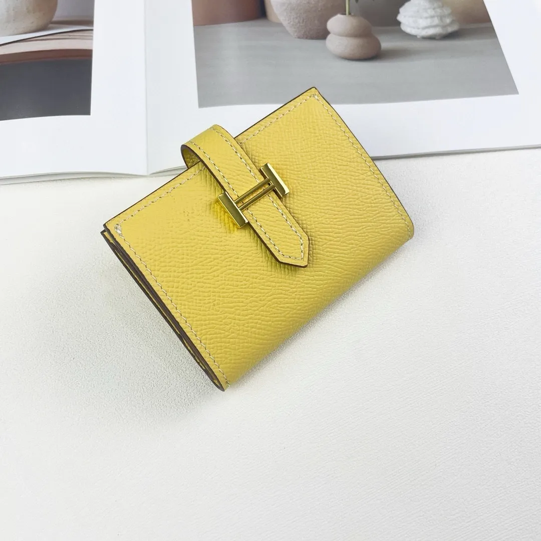 All Categories Hermès Wallet (Hermès) Hermès 0510 Palm Pattern Gold Buckle