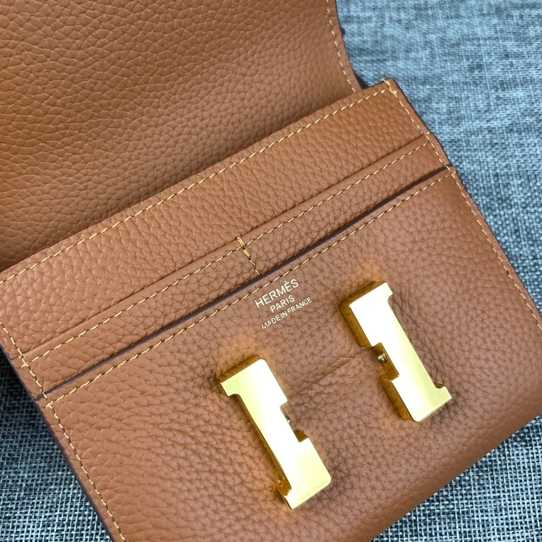 All Categories Hermès Wallet (Hermès) Hermès 537-2 Gold Buckle