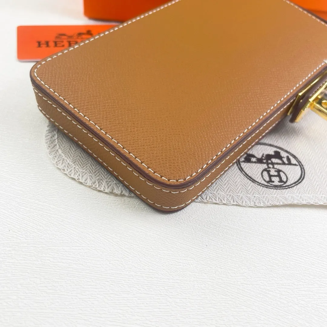 All categories Hermès wallet (Hermès) Hermès 9852 gold buckle