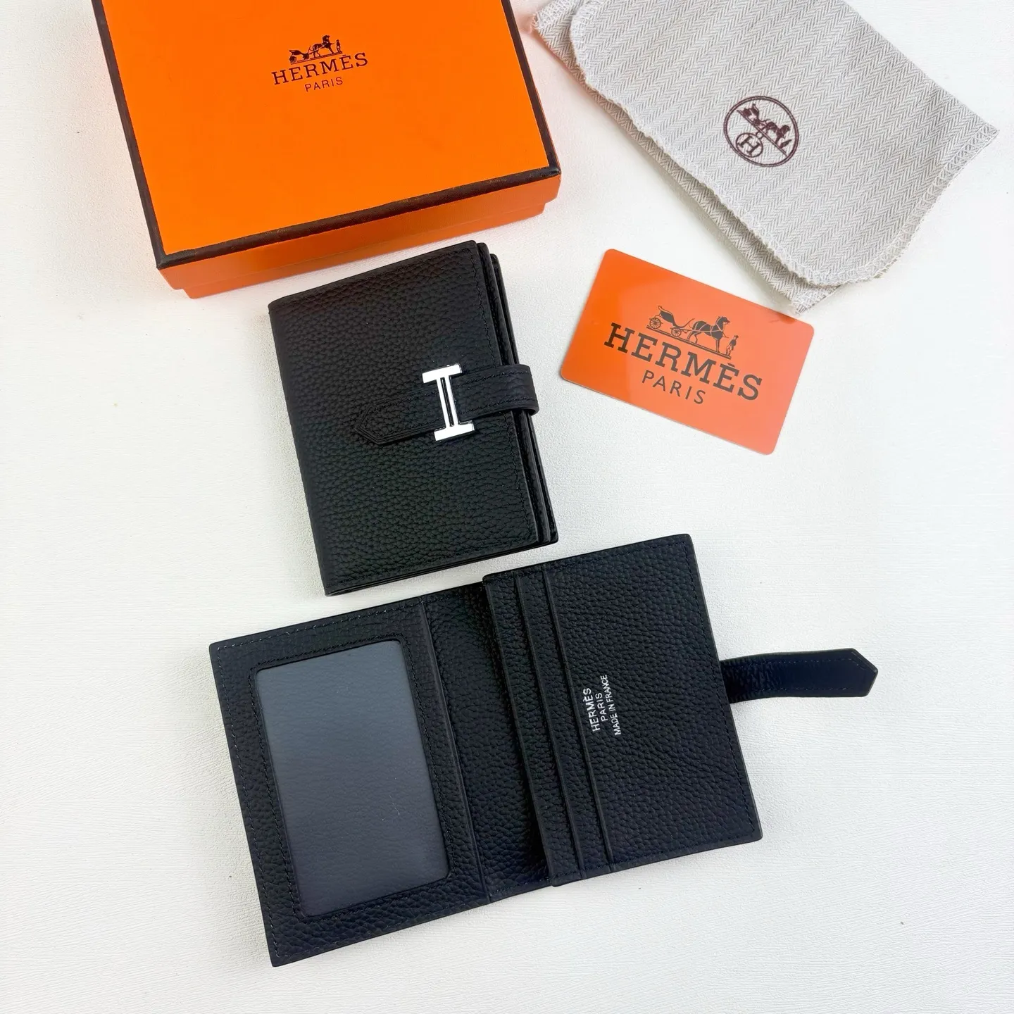 All categories Hermès wallet (Hermès) Hermès 495 silver buckle
