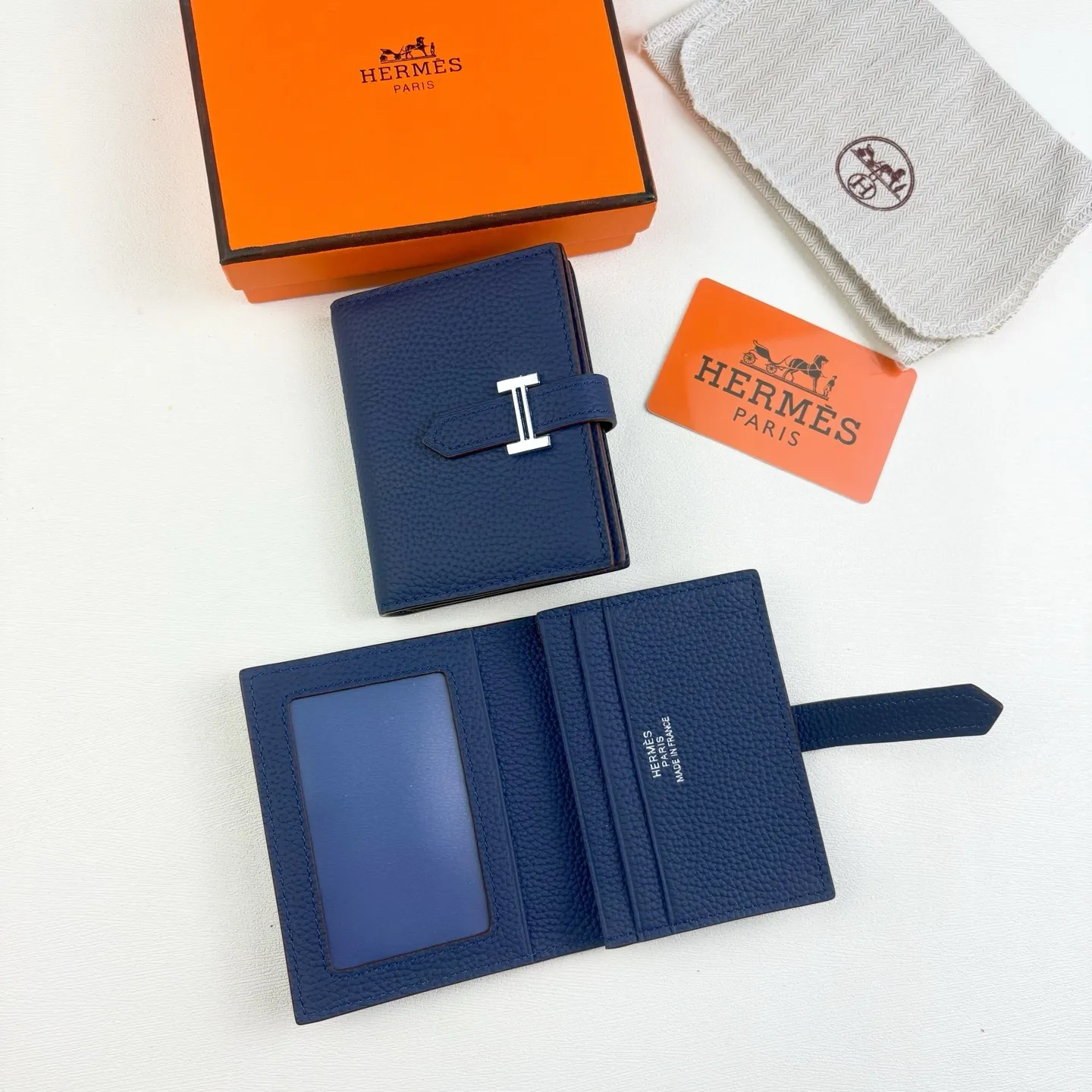 All categories Hermès wallet (Hermès) Hermès 495 silver buckle
