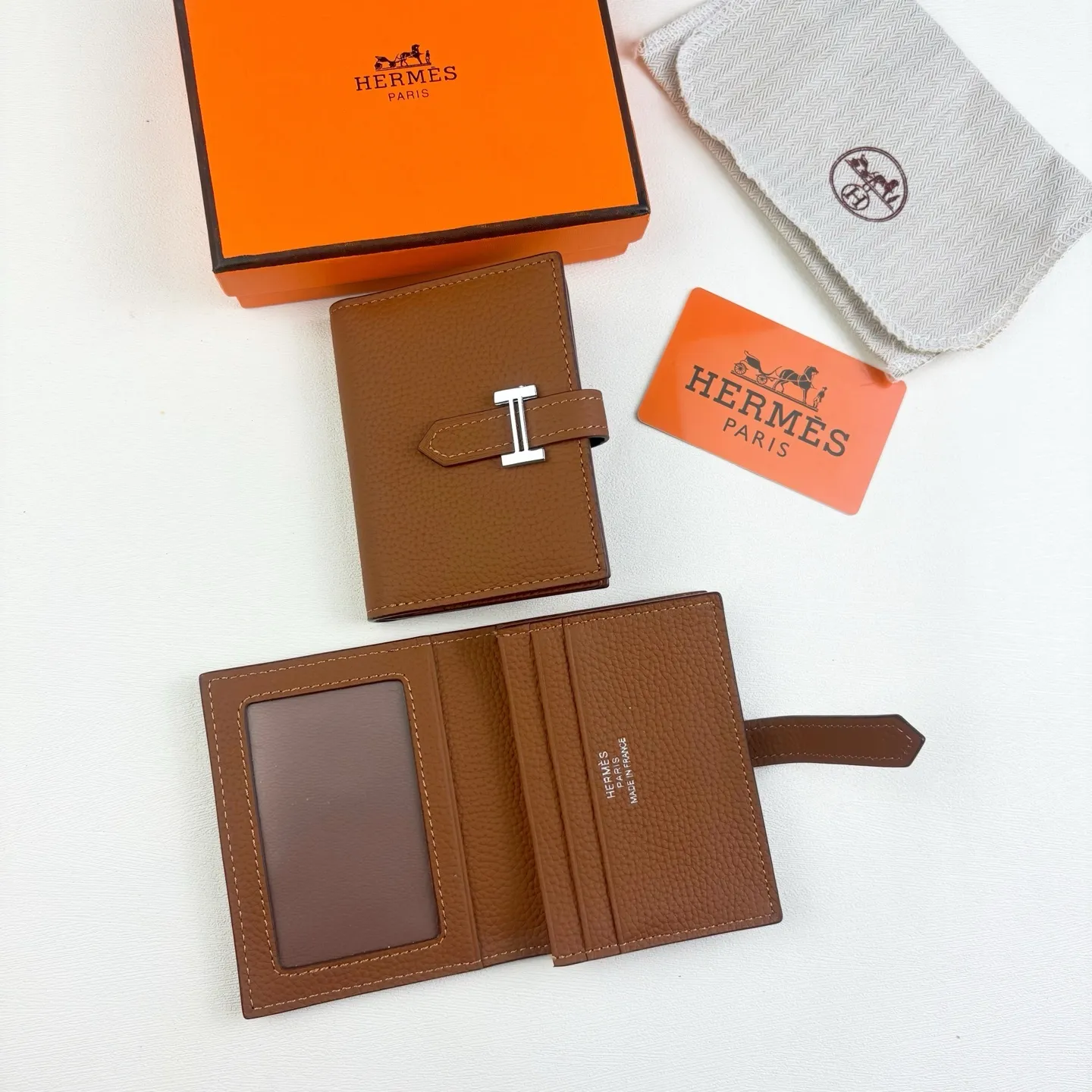 All categories Hermès wallet (Hermès) Hermès 495 silver buckle