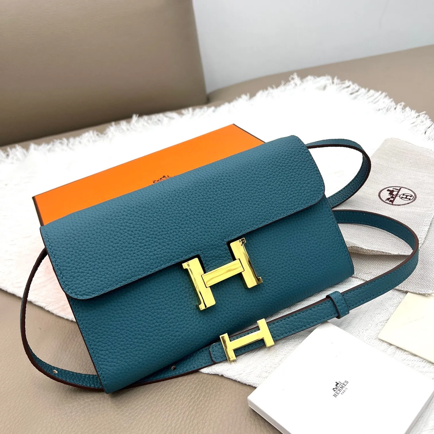 All Categories Official Website "Brand Women's Bags" Women's Bags 💙 Hermes 2025 New Hermes Crossbody Bag