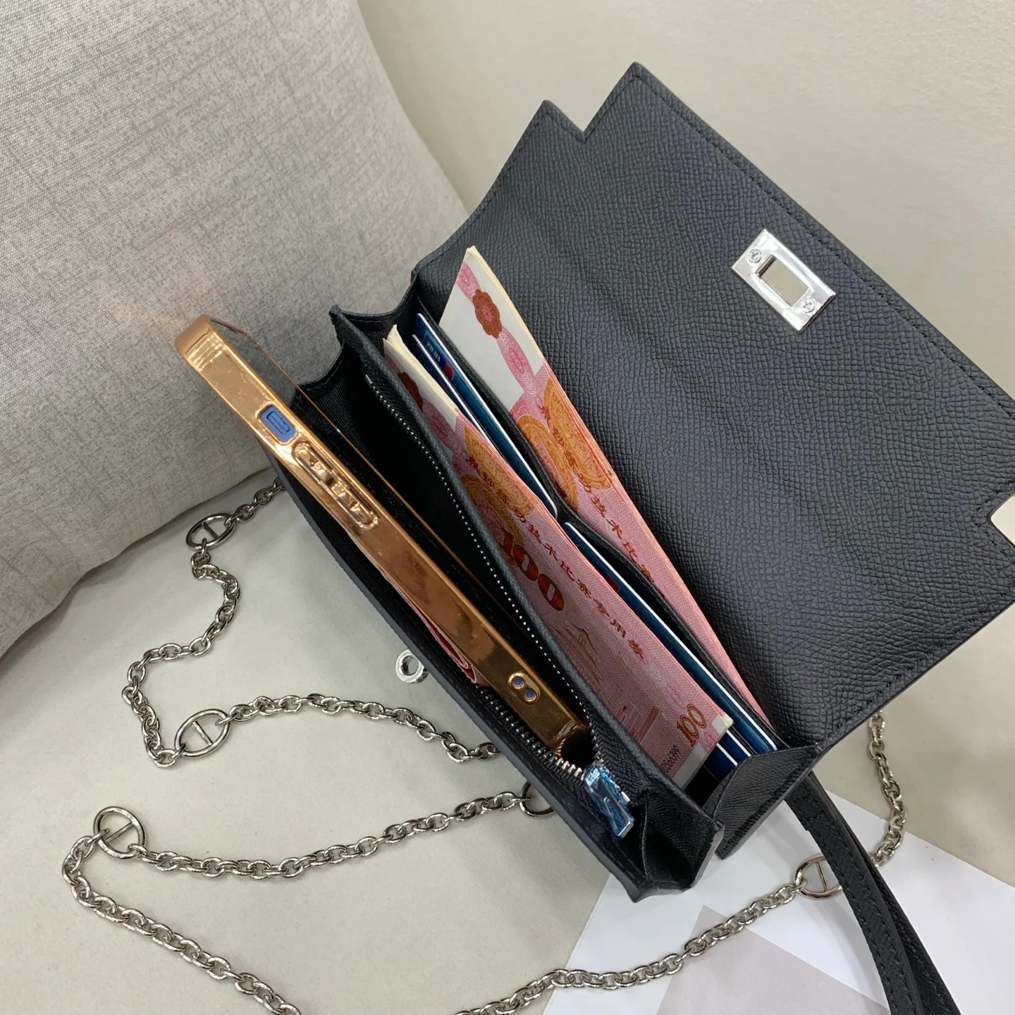 All categories Hermès women's bags (Hermès) Hermès 960-1 silver buckle