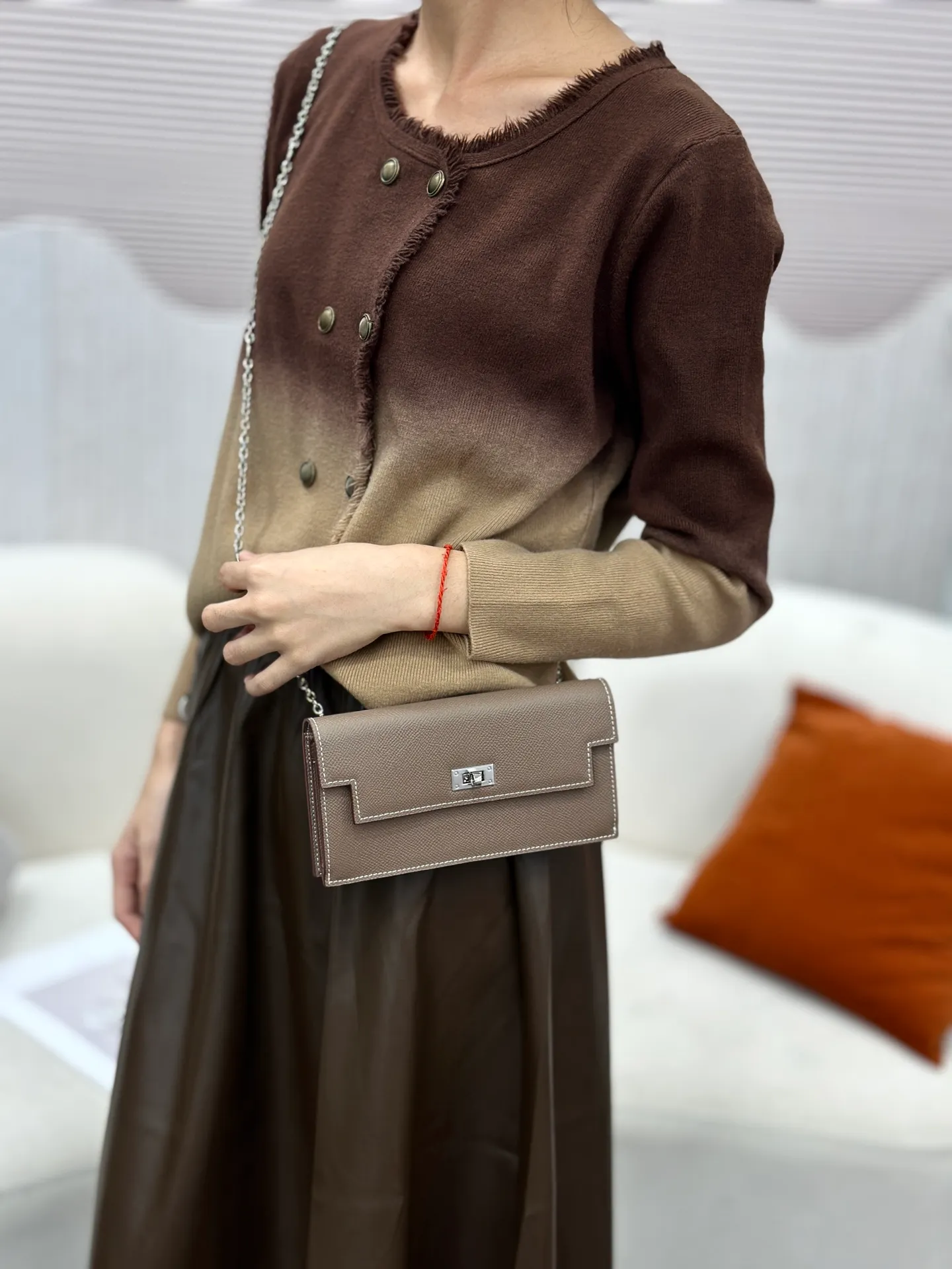 All categories Hermès women's bags (Hermès) Hermès 960-1 silver buckle