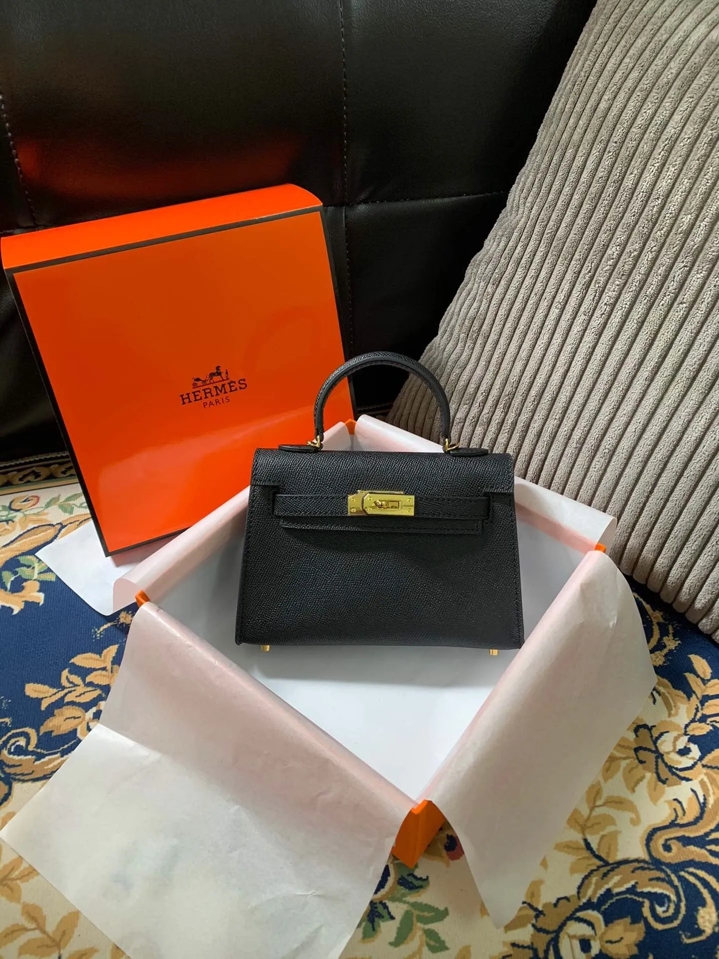 All Categories Official Website "Brand Women's Bags" Women's Bags 💙 Hermes 2023 New Mini 2nd Generation Crossbody Bag