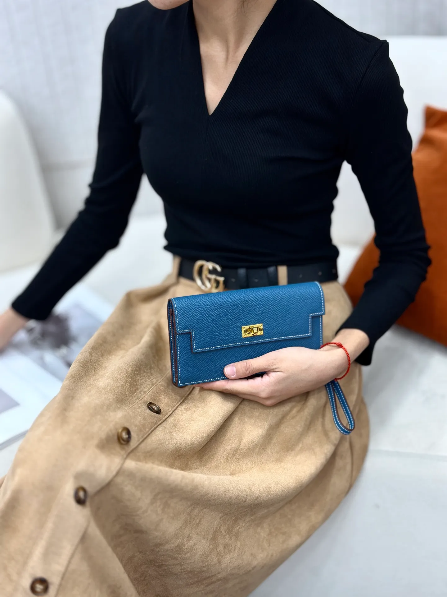 All categories Hermès women's bags (Hermès) Hermès 960-2 gold buckle