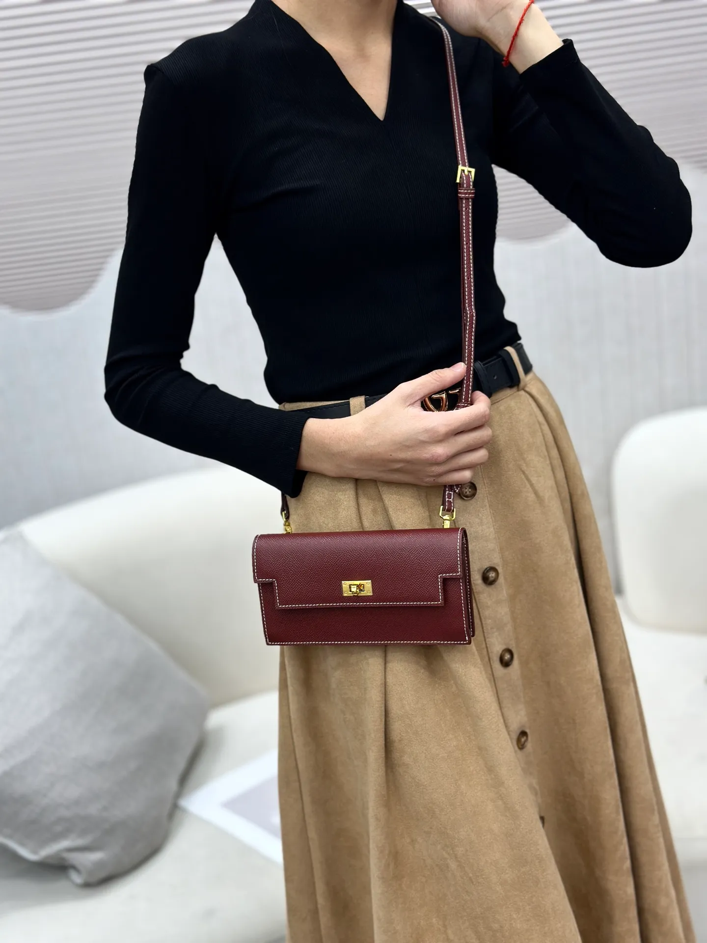 All categories Hermès women's bags (Hermès) Hermès 960-2 gold buckle