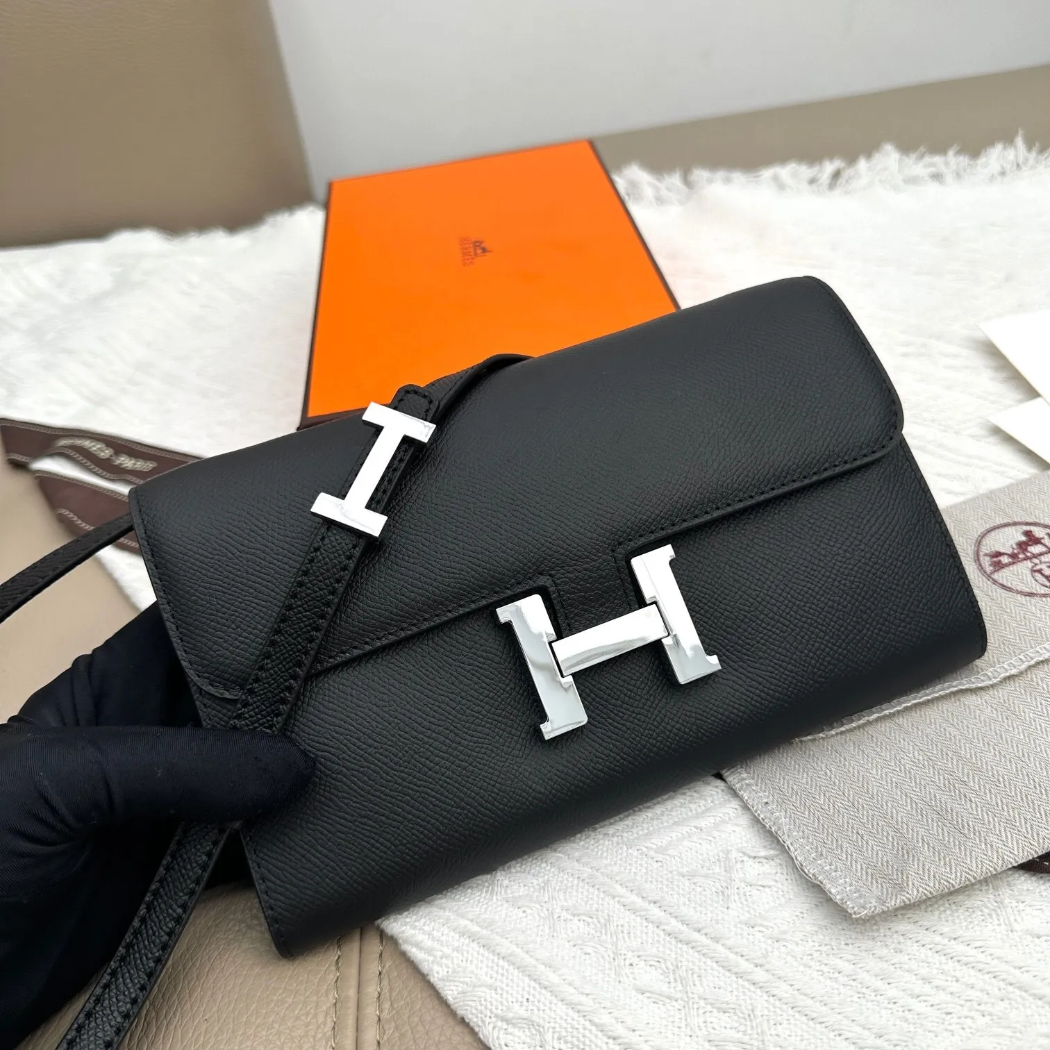 All Categories Official Website "Brand Women's Bags" Women's Bags 💙 Hermes 2025 New Hermes Crossbody Bag