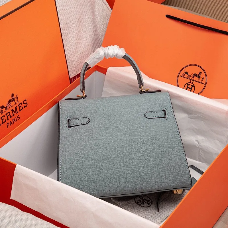 All Categories Official Website "Brand Women's Bags" Women's Bags 💙 Hermes 2022 Official New Hermès Women's Hand-Crossbody Two-Purpose Bag Wholesale Cowhide Palm Print Large Size 58002500 Small Size 58002300 High Quality Size: Large Size 28-22-10CM Small Size 25-17-7CM