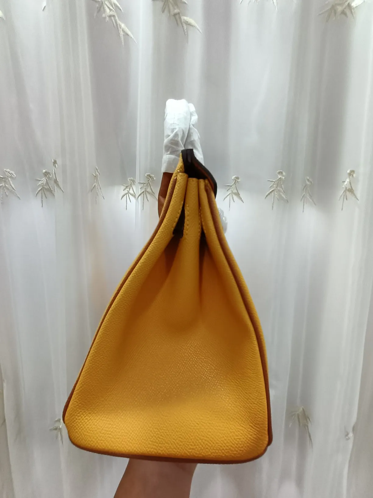 760💰🍒Hermès Birkin bag shipped with palm print color matching🍒🦎🦎Upgraded version matching hardware🐂🐂Perfect version [strong][strong][strong] Shoulder strap exclusive matching logo hot stamping🐂🐂🐂(Hermès) Birkin bag logo clear [strong][strong] Internet celebrity hot style, size: 30×22×16cm