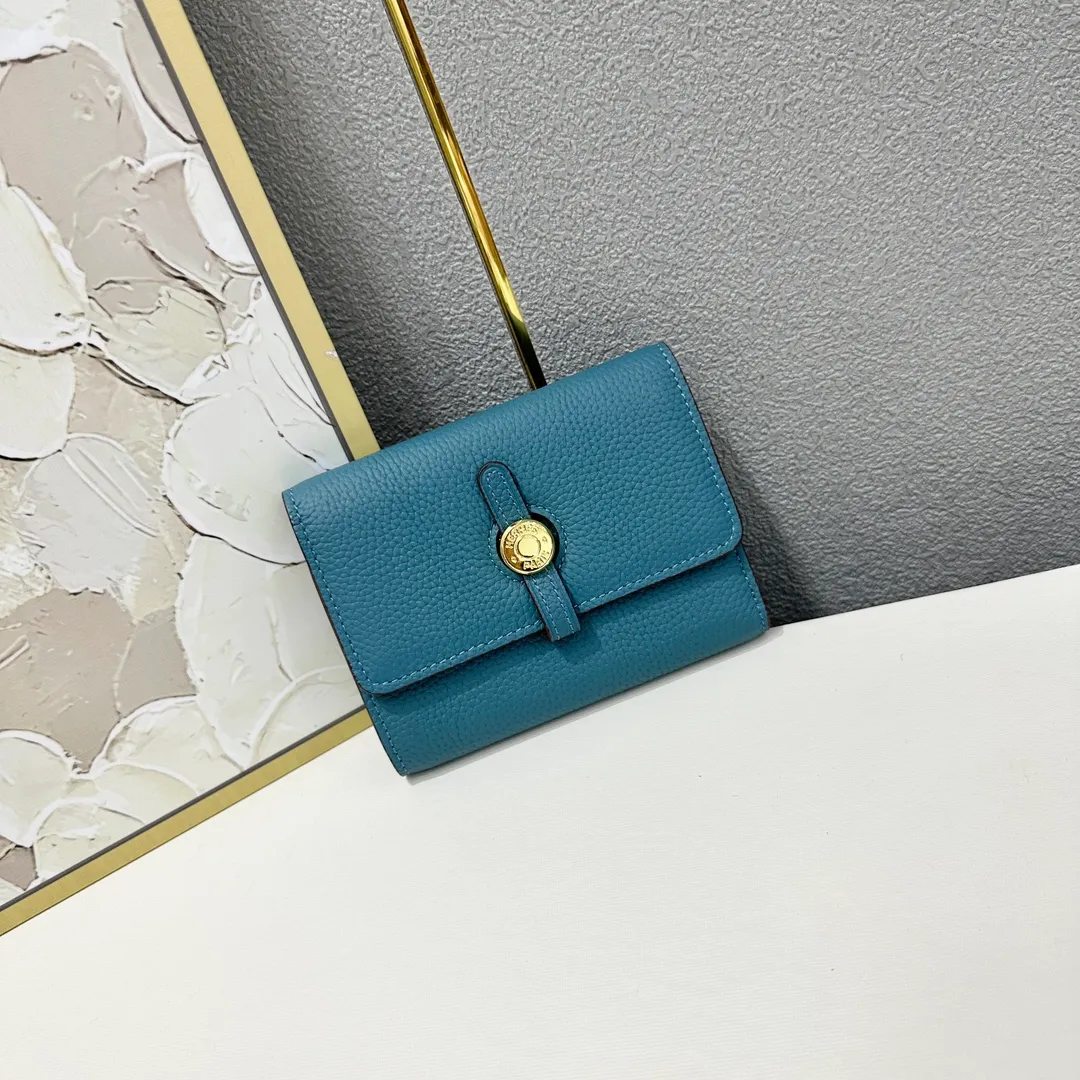 [Hermes new wallet]💰250 Model: H230 gold buckle Dimensions: length 13.5x width 10.5x thickness 2 cm Made of togo calfskin, equipped with 10 card slots, 1 banknote pocket, palladium-plated lock buckle, exquisite and perfect workmanship, original OEM code inside