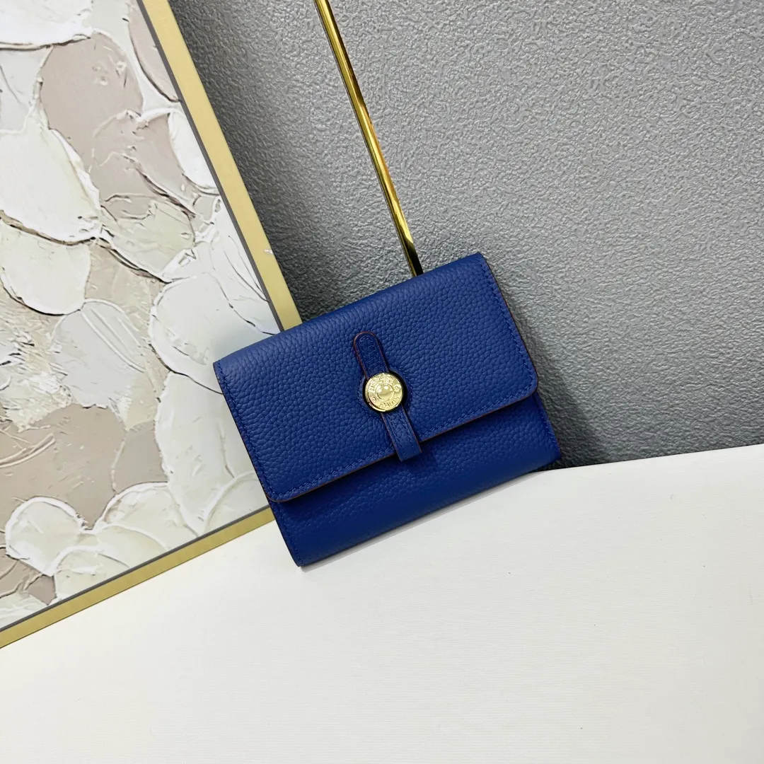 [Hermes new wallet]💰250 Model: H230 gold buckle Dimensions: length 13.5x width 10.5x thickness 2 cm Made of togo calfskin, equipped with 10 card slots, 1 banknote pocket, palladium-plated lock buckle, exquisite and perfect workmanship, original OEM code inside
