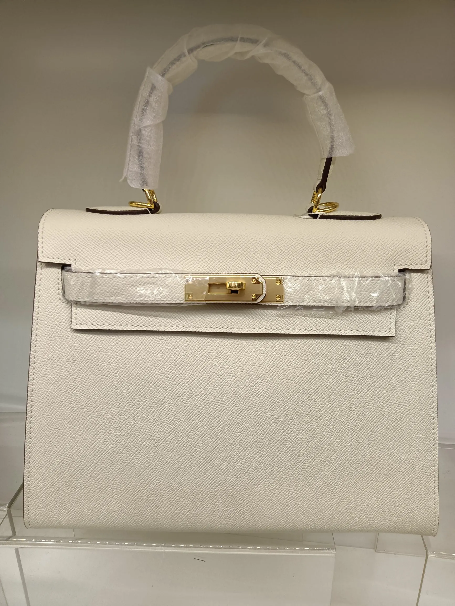 P640/P680💰Kelly palm print🦎🦎Upgraded matching hardware🐂🐂Perfect version [strong][strong][strong] Shoulder strap exclusive matching logo hot stamping🐂🐂🐂 (Hermès) Kelly logo clear [strong][strong] Internet celebrity hot style, size: 25-19-7.5, 28-22-10cm