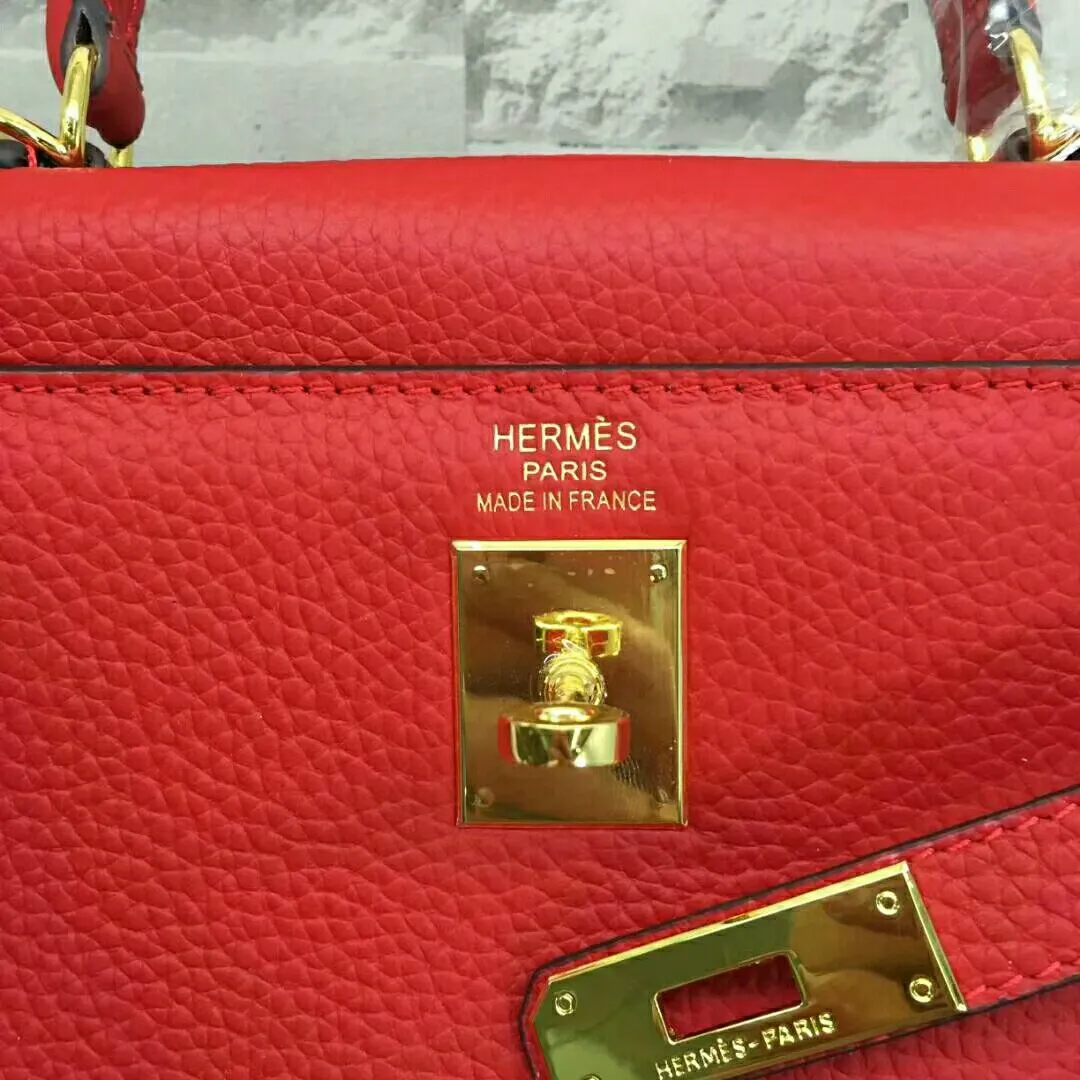 High quality 🅿️P600/P640/P680😀Classic models are sold every day🉐Hermès Kelly pebbled soft cowhide🐂Upgraded quality❤️Soft feel, fine workmanship, good-looking style, versatile all year round! Quality Guaranteed Taste ❗️ 3 sizes small 25cm; medium 28cm; large 32cm