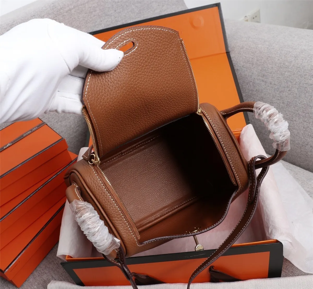 All Categories Official Website "Brand Women's Bags" Women's Bags 💙 Hermes 2022 Official New Hermès Lindy Bag Wholesale 58003500 High Quality Size: 19CM