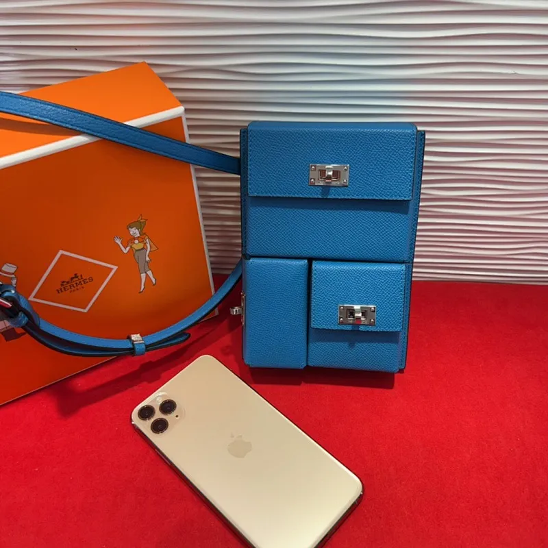 All Categories Official Website "Brand Women's Bags" Women's Bags 💙 Hermes 2025 New Hermes Mobile Phone Bags