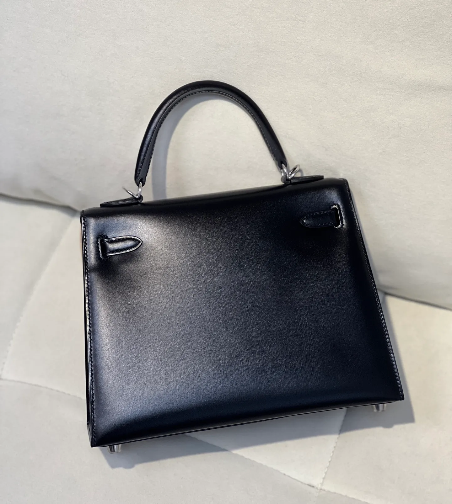 All categories Hermès women's bags (Hermès) Hermès KL25 black silver