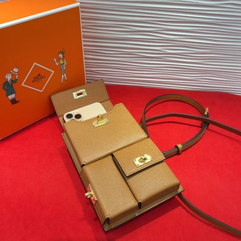 All Categories Official Website "Brand Women's Bags" Women's Bags 💙 Hermes 2025 New Hermes Mobile Phone Bags