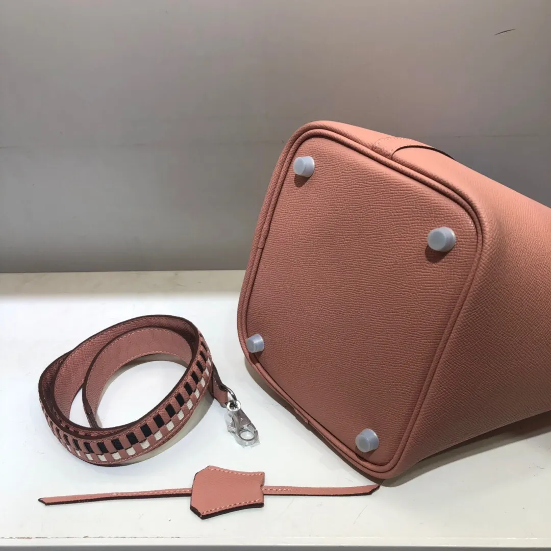 All Categories Official Website "Brand Women's Bags" Women's Bags 💙 Hermes 2024 Official Website New Hermes Epsom Palm Print Vegetable Basket