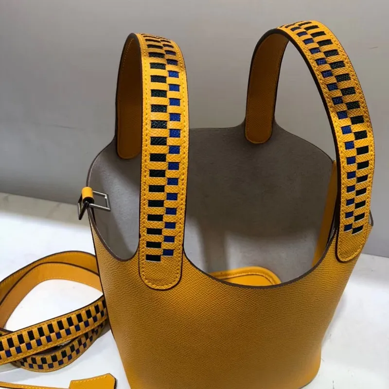 All Categories Official Website "Brand Women's Bags" Women's Bags 💙 Hermes 2024 Official Website New Hermes Epsom Palm Print Vegetable Basket