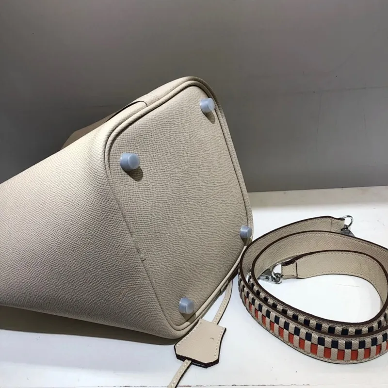 All Categories Official Website "Brand Women's Bags" Women's Bags 💙 Hermes 2024 Official Website New Hermes Epsom Palm Print Vegetable Basket