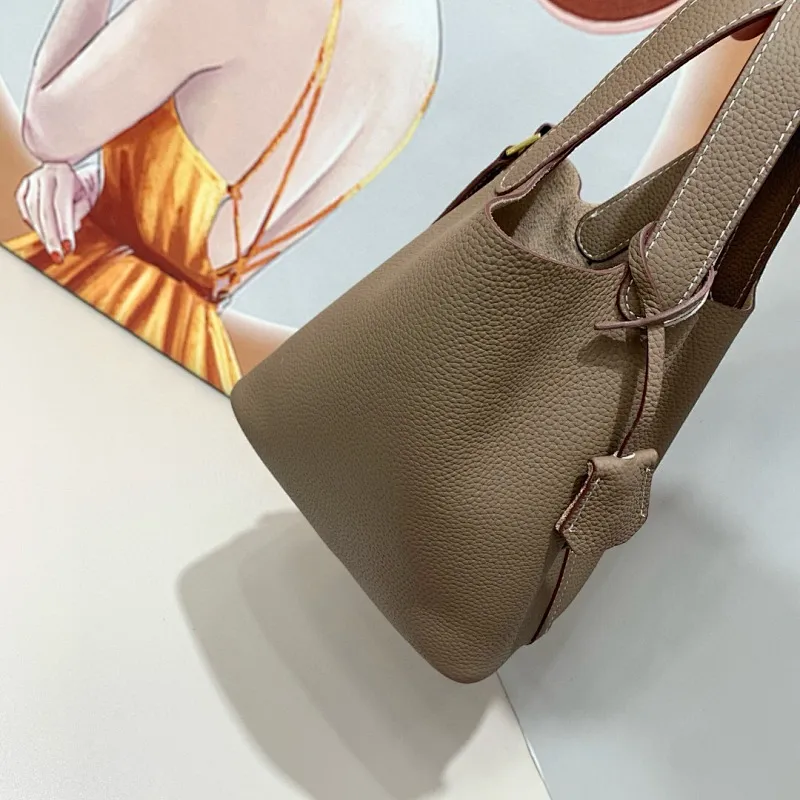 All Categories Official Website "Brand Women's Bags" Women's Bags 💙 Hermes 2025 New Hermes Picotin Vegetable Basket