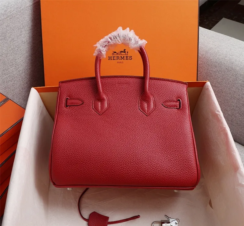 All Categories Official Website "Brand Women's Bags" Women's Bags 💙 Hermes 2022 Official New Hermès Handbags Lychee Pattern Imported First-Layer Calfskin Wholesale Small Size 58004000 Large Size 58004200 High Quality Size: Small 30CM Large 35CM