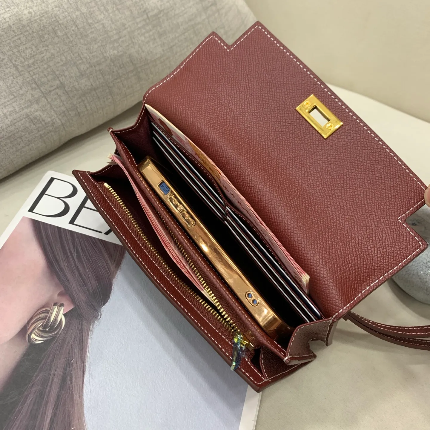 All categories Hermès women's bags (Hermès) Hermès 960-1 gold buckle