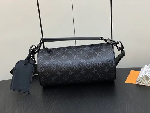 All categories 💚 Top version men’s bags 💚 LV 2023 new LV cylindrical crossbody bag