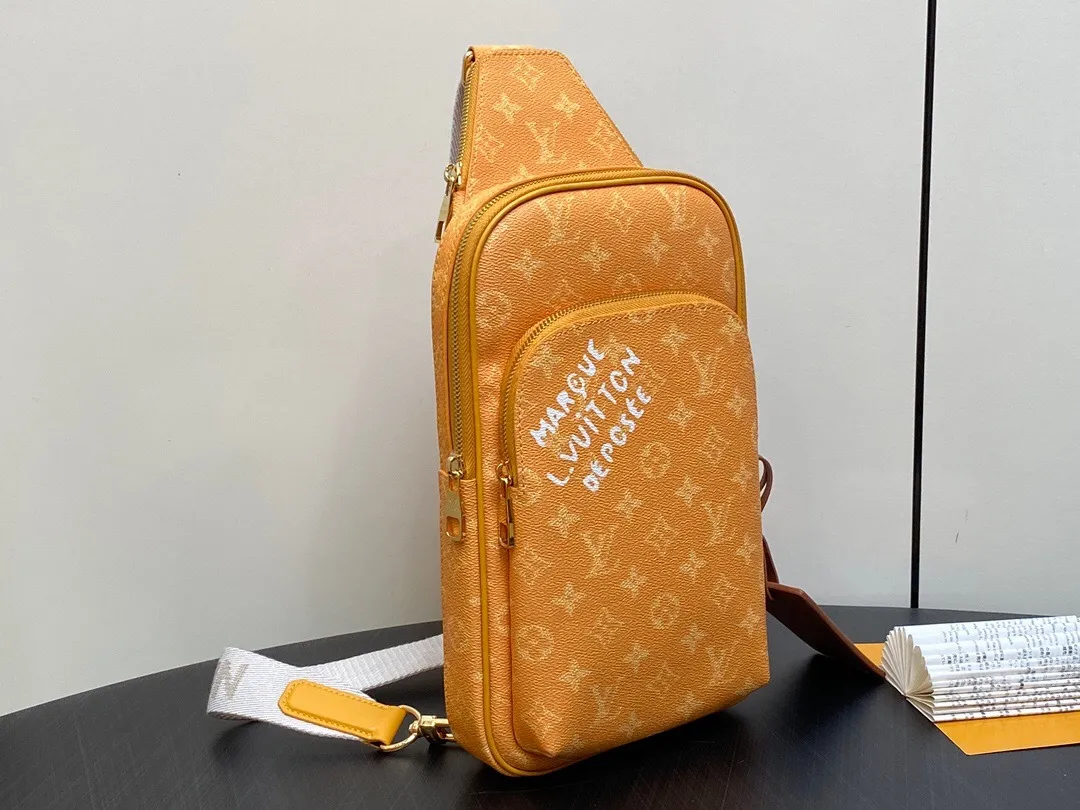 All categories 💚 Top version men’s bags 💚 LV 2024 official website new LV chest bag