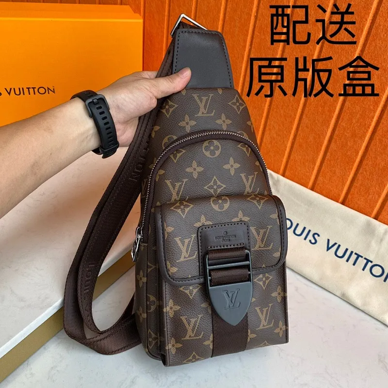 All categories 💚 Top version men’s bags 💚 LV 2024 official website new LV chest bag