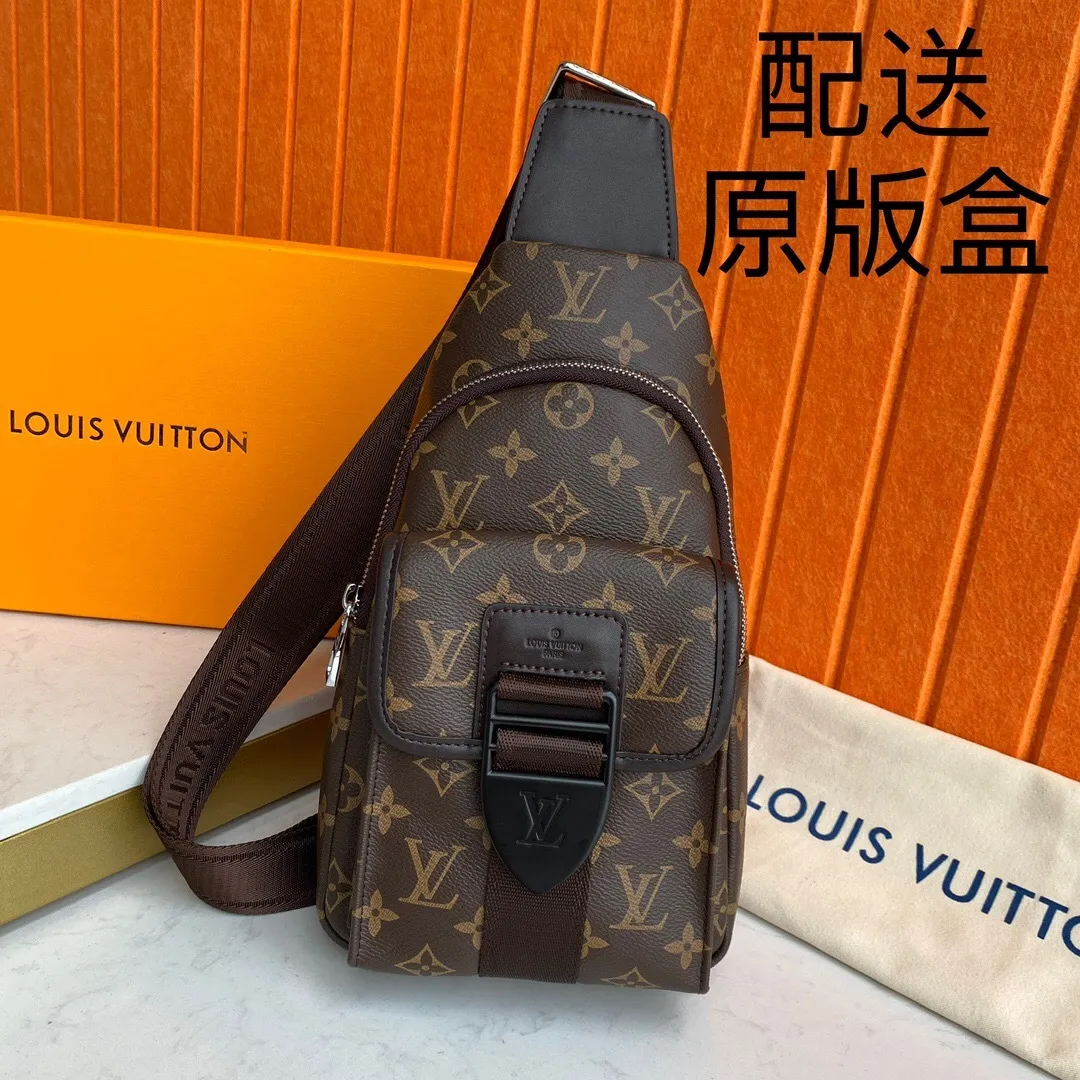 All categories 💚 Top version men’s bags 💚 LV 2024 official website new LV chest bag