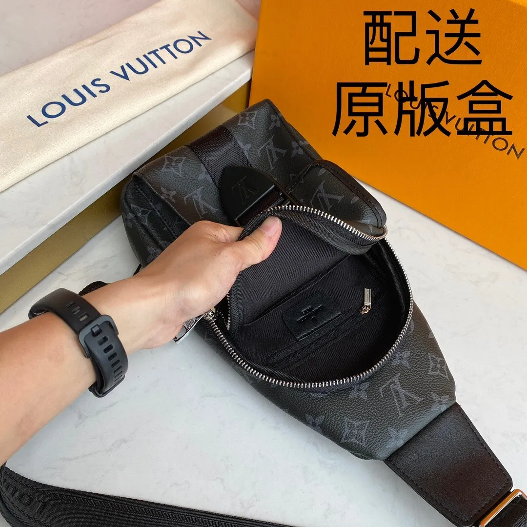 All categories 💚 Top version men’s bags 💚 LV 2024 official website new LV chest bag