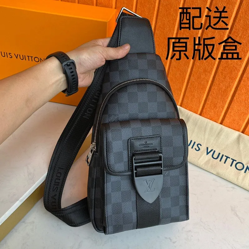 All categories 💚 Top version men’s bags 💚 LV 2024 official website new LV chest bag