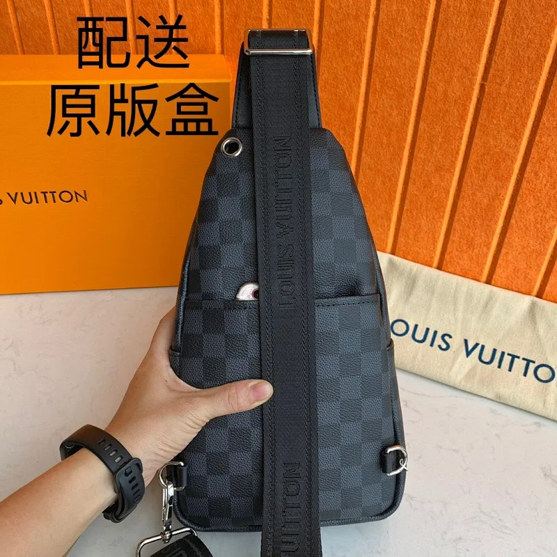 All categories 💚 Top version men’s bags 💚 LV 2024 official website new LV chest bag