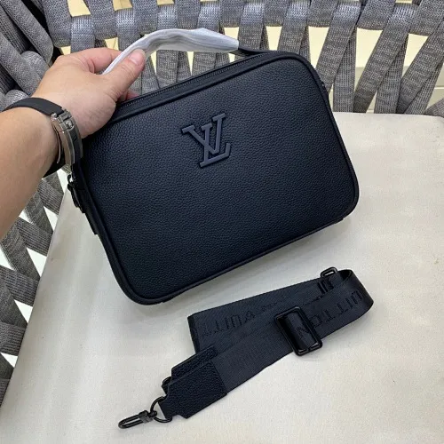 All categories 💚 Top version men’s bags 💚 LV 2024 new LV printed embossed messenger bag