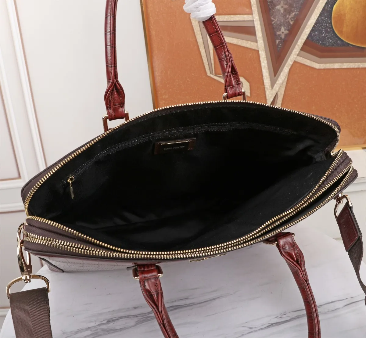 All categories 💚 Top version men’s bags 💚 LV 2023 new LV briefcase