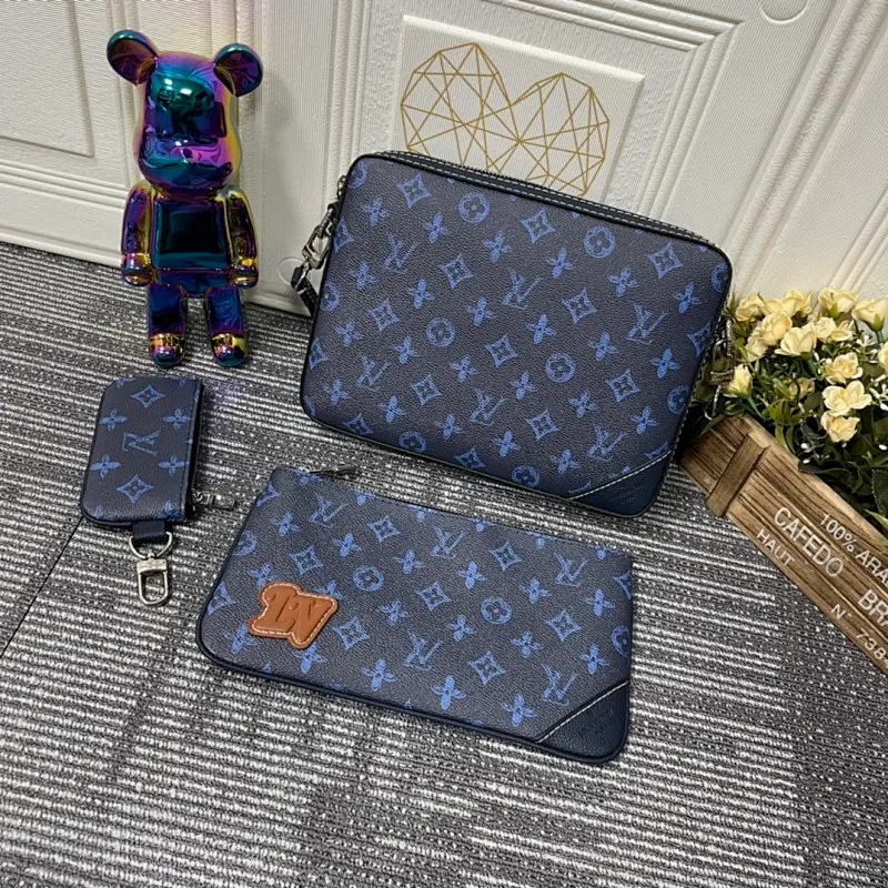 All categories Official website "Brand Women's Bags" Women's Bags 💙 LV replica LV, fine imitation LV bags, LV shoulder bags, 2023 official latest version LV messenger bag, bag factory, original material, size: 25-18.5-7CM