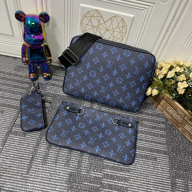 All categories Official website "Brand Women's Bags" Women's Bags 💙 LV replica LV, fine imitation LV bags, LV shoulder bags, 2023 official latest version LV messenger bag, bag factory, original material, size: 25-18.5-7CM